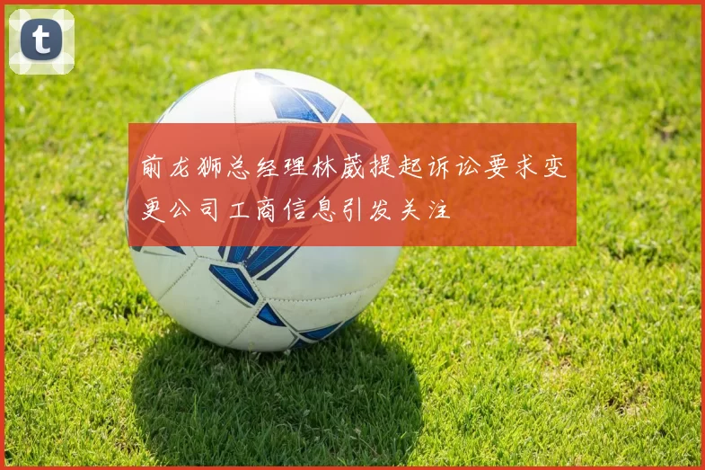 前龙狮总经理林葳提起诉讼要求变更公司工商信息引发关注
